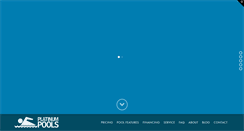 Desktop Screenshot of platinumpools.com